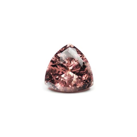 ピンクトルマリン パパラチャカラー ブラジル産 19.03ct[240125836]18.5x18.2mm前後