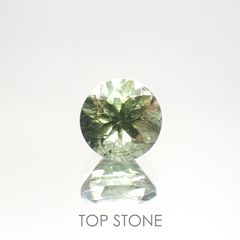 ルドウィジャイトインペリドット(宝石名ルドウィジャイトインペリドット) パキスタン産 1.09ct 識別済[211013501]6.1×6.1mm前後