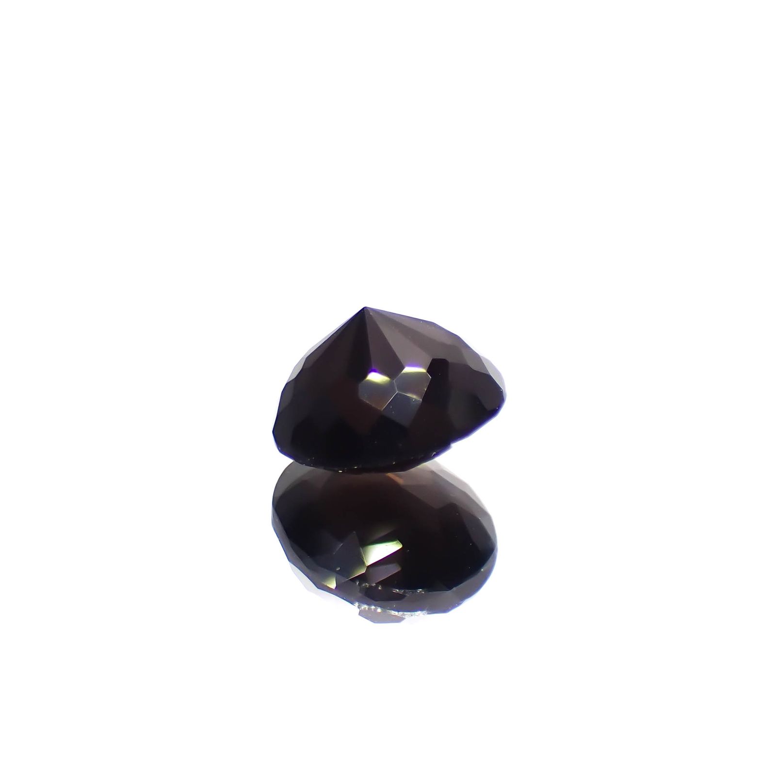 ◇カスタムカット◇モリオン チベット産 2.42ct[240427369]8.6x8.6mm前後