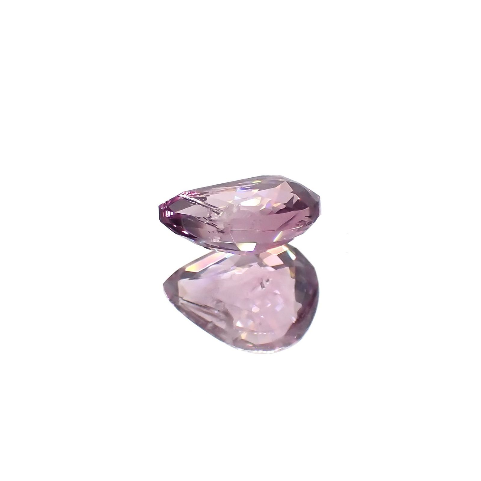 ピンクポードレッタイト(宝石名ピンク・ポードレッタイト)ビルマ産 ソ付(彩珠) 0.936ct / 7.2x5.3mm前後 [260718921]