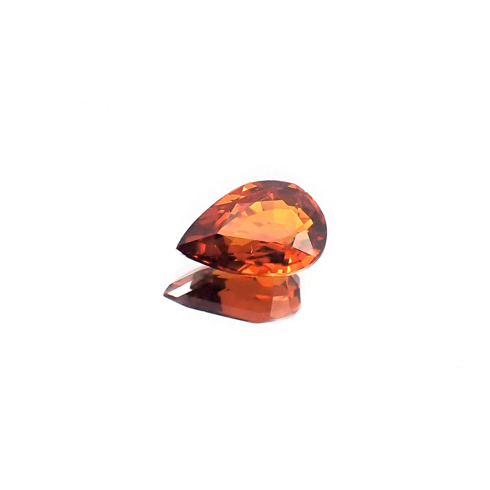 スペサルティンガーネット(宝石名スペサルティン・ガーネット)ナイジェリア産 2.84ct 識別済[230522154]10.8x7.2mm前後