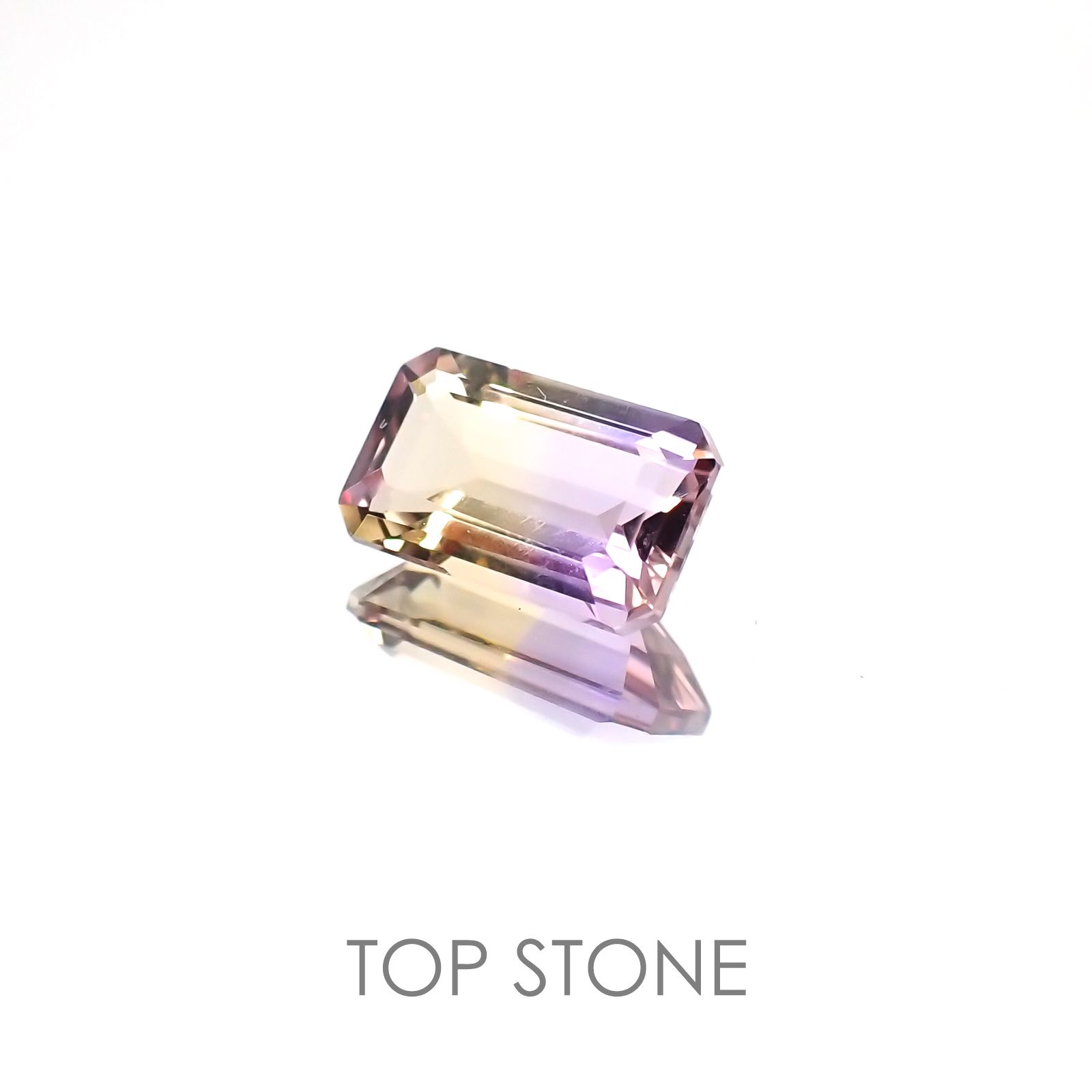 アメトリン ブラジル産 ルース 1.3ct[21038379]8.7×5.3mm前後