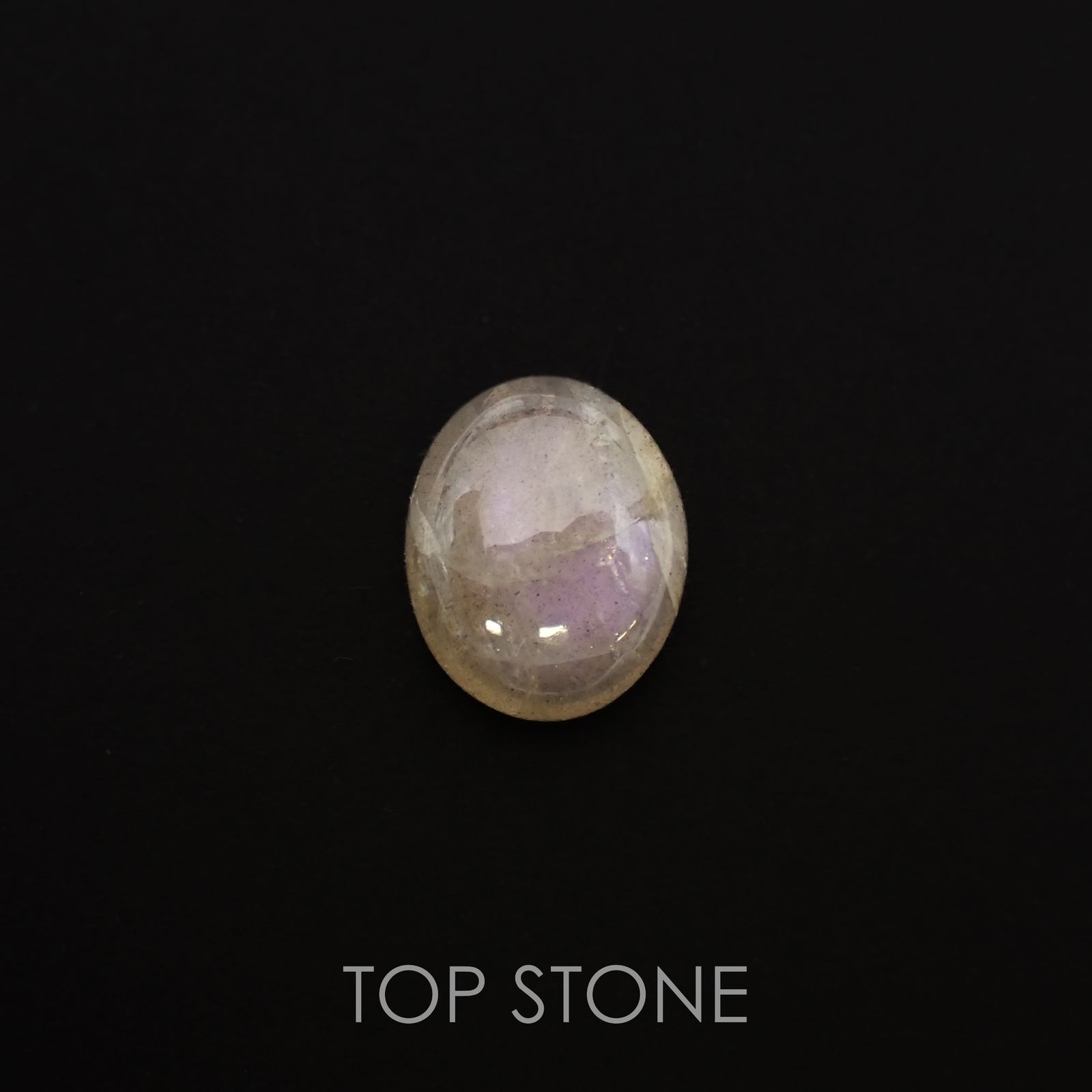 ピンクラブラドライト インド産 11.18ct[221119022]16.2x13.1mm前後