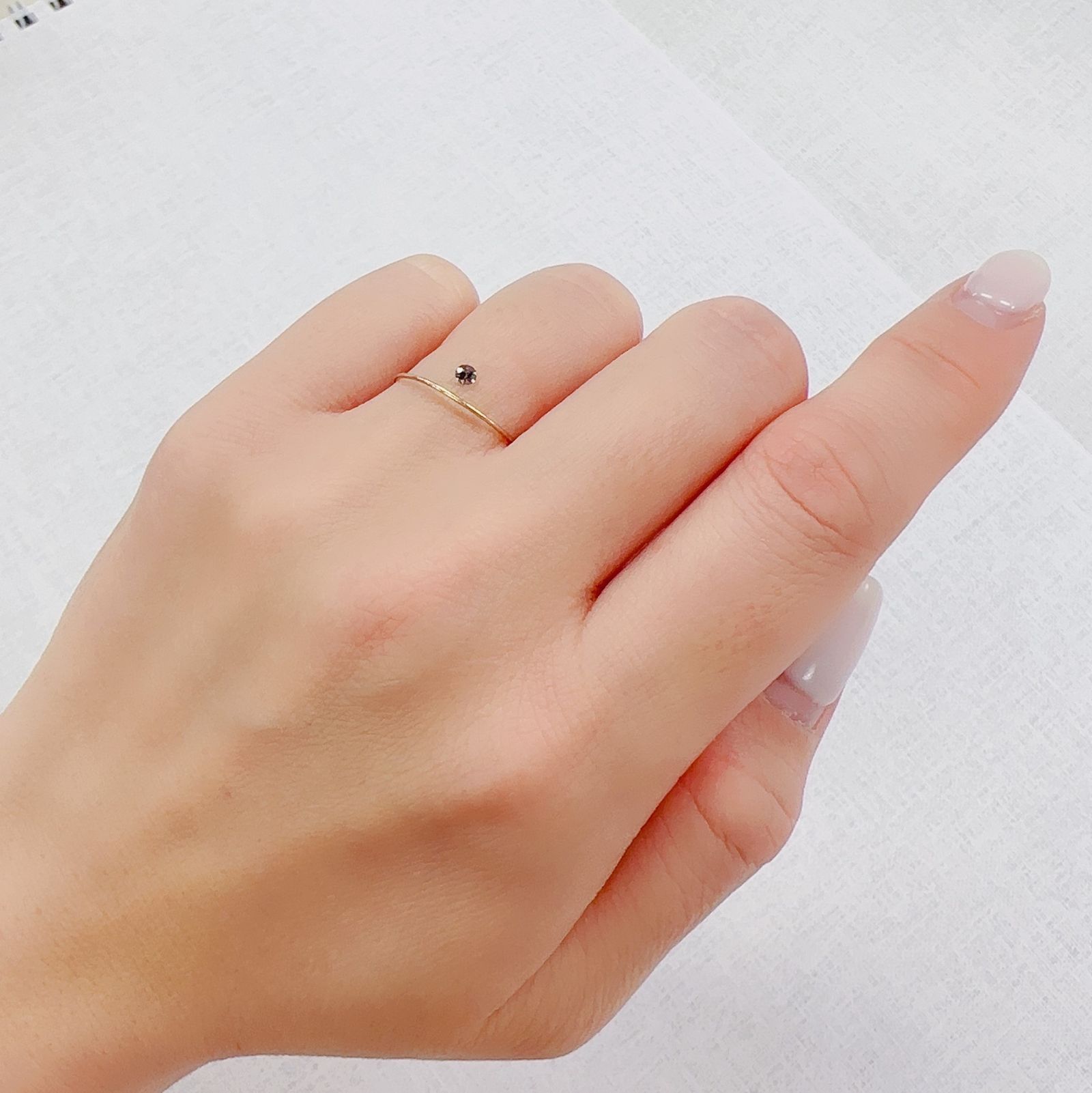 カラーチェンジガーネット アレキタイプ マダガスカル・ベキリー産 0.066ct[230119892]2.4x2.4mm前後