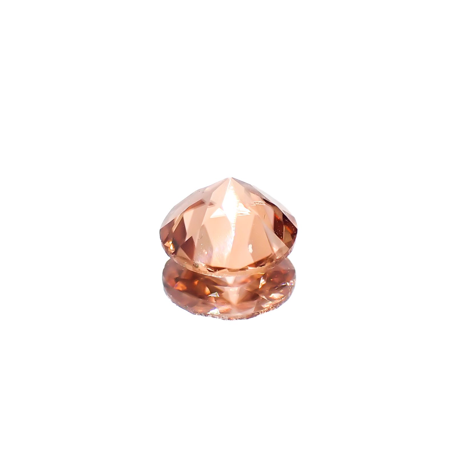 オレンジジルコン スリランカ/カンボジア産 1.71ct[240628112]6.9x6.9mm前後