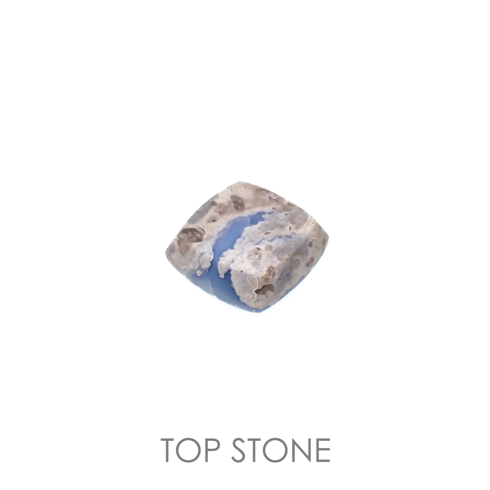マトリックスブルーオパール アメリカ・オレゴン州産 5.63ct[220917810]13x12.8mm前後