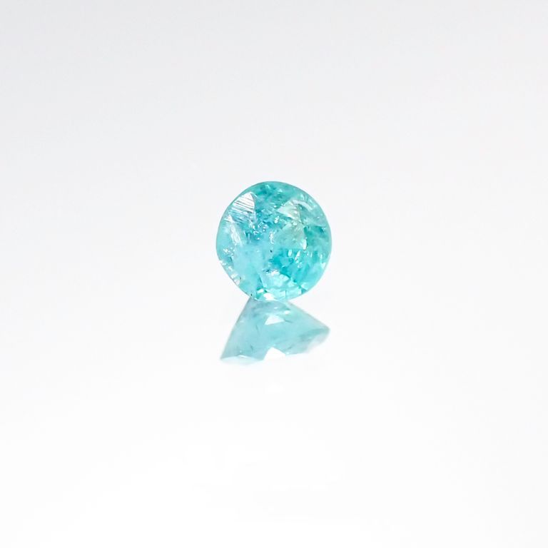 パライバトルマリン ブラジル産 ルース 0.075ct[20106260]2.6×2.6mm前後