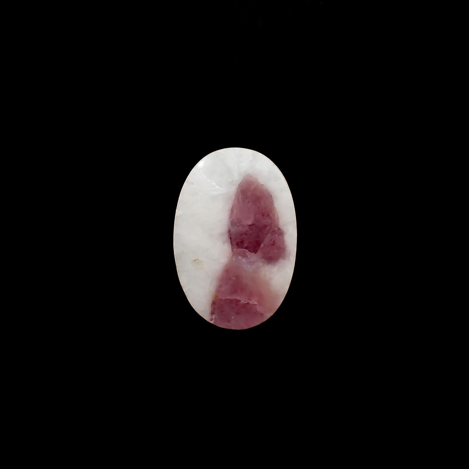 マトリックストルマリン(トルマリンインフェルドスパー) ブラジル産 17.93ct / 26x17.7mm前後 [220716866]