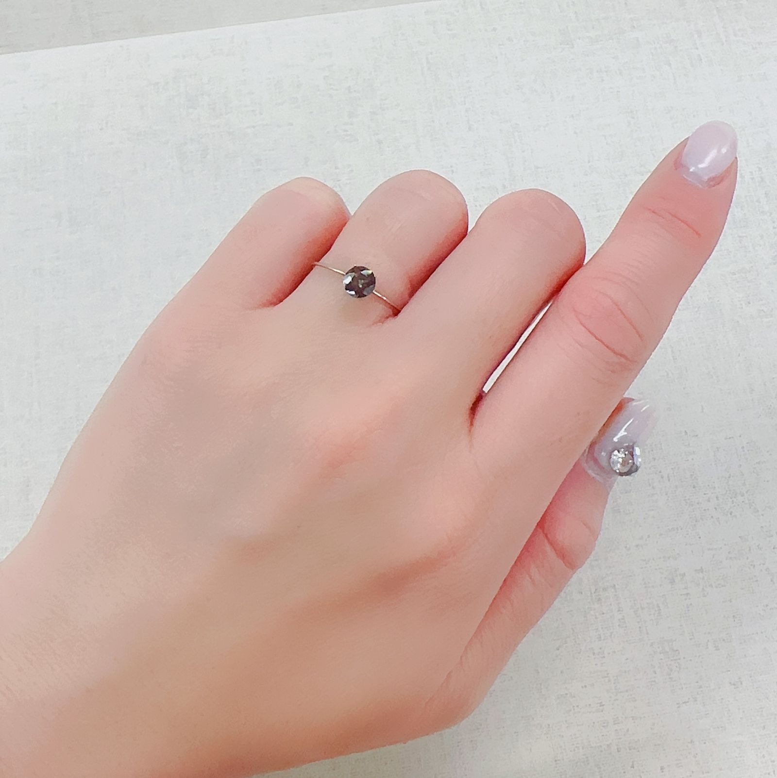 カラーチェンジアンデシン モンゴル産 0.44ct[230421467]5x5mm前後