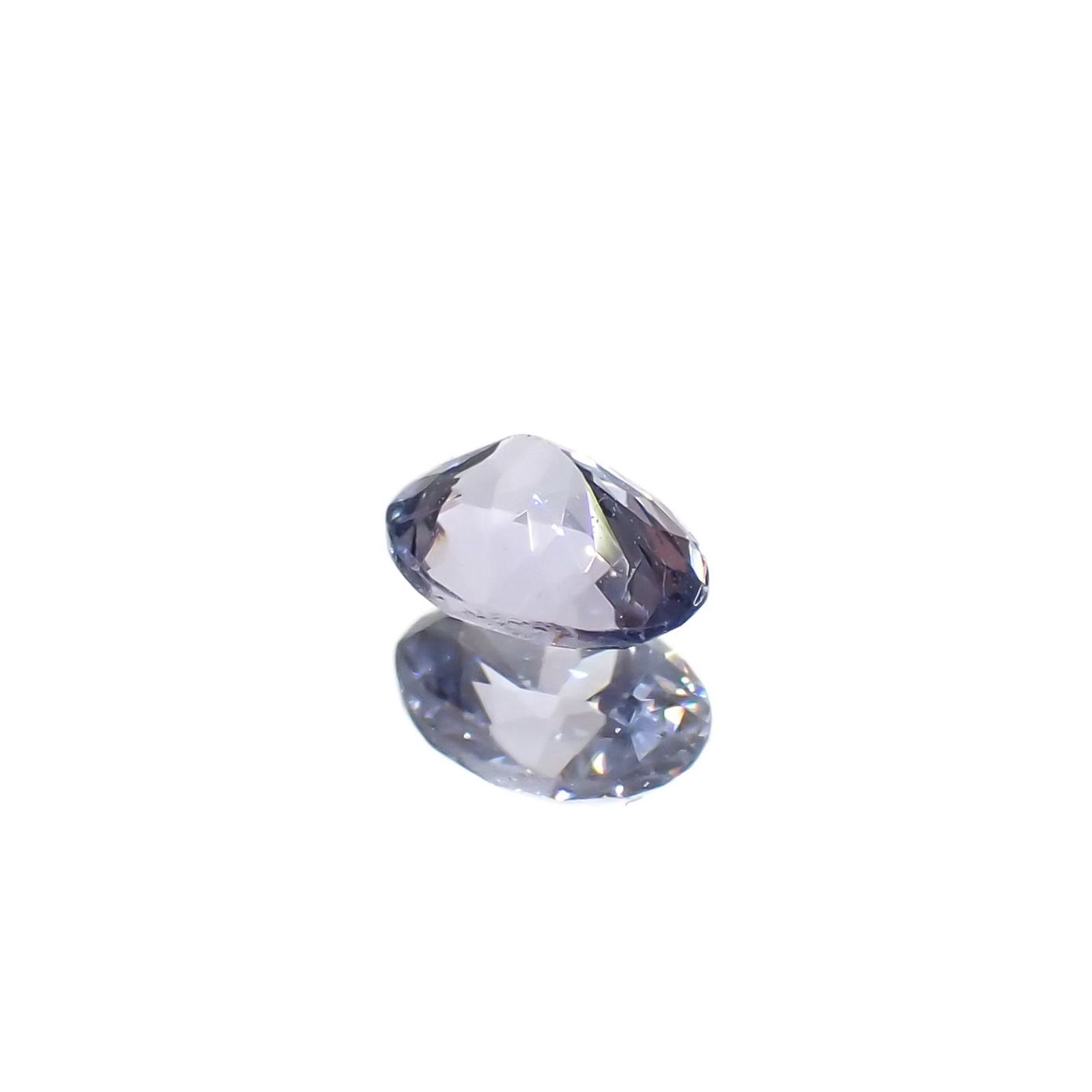 バイオレットスピネル(宝石名スピネル)ビルマ/マダガスカル産 0.36ct 識別済[230220647]5x3.6mm前後