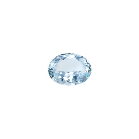 アクアマリン モザンビーク産 4.03ct[240125409]11.8x9.4mm前後