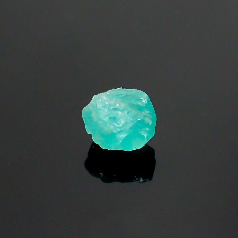 パライバトルマリン ブラジル・バターリャ鉱山産 ルース 0.46ct[210811475]4.4×4.1mm前後