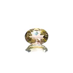 イエロートルマリン ブラジル産 0.46ct[240929023]6.2x4.4mm前後