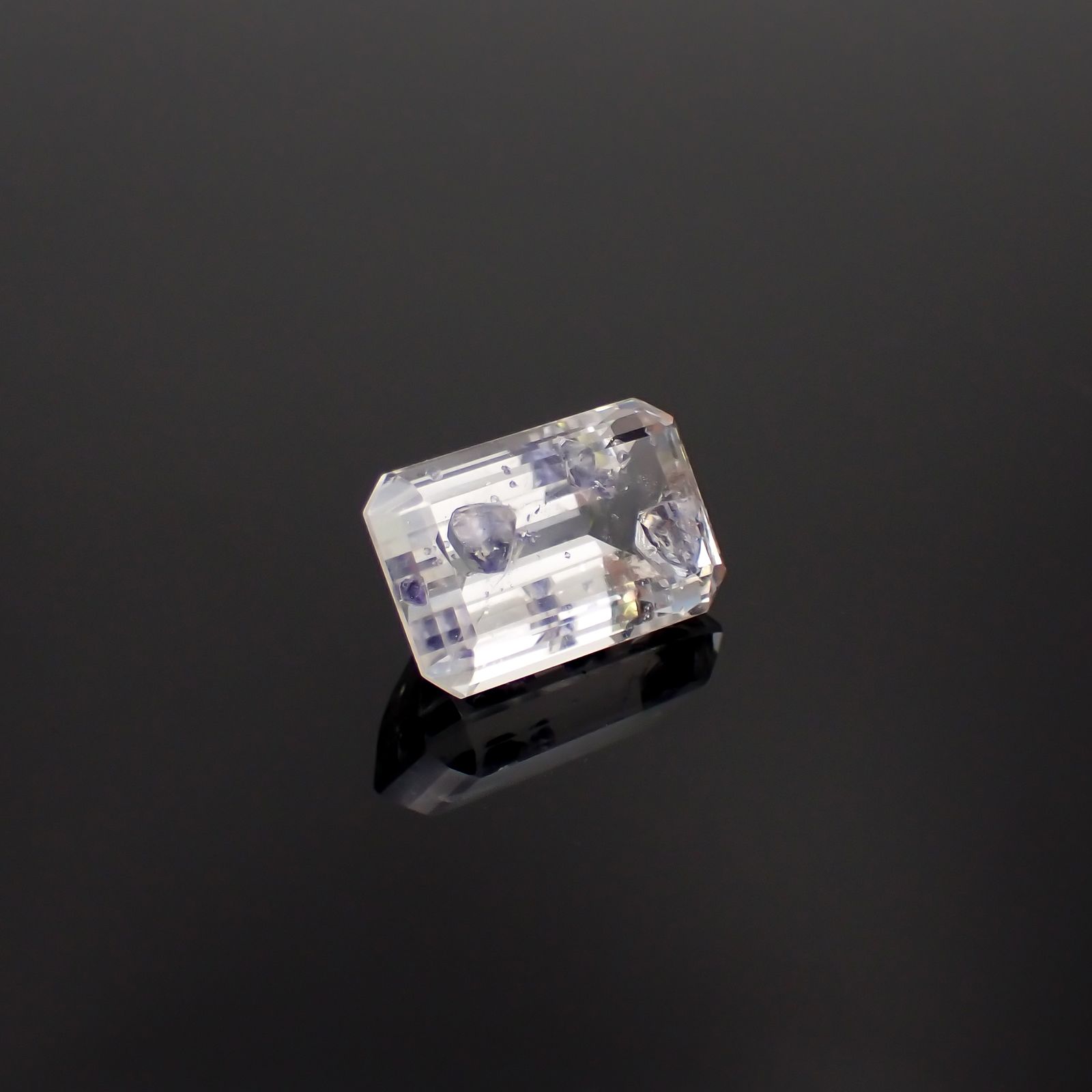 フローライトインクォーツ マダガスカル産 10.72ct[231024049]16.2x10.4mm前後