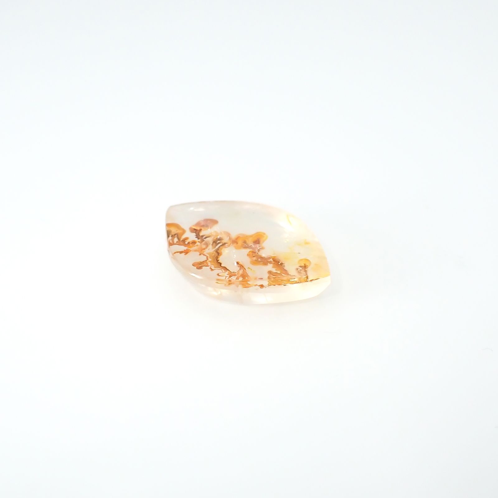 レッドデンドリチッククォーツ ブラジル産 12.42ct[231225086]22.9x15.4mm前後