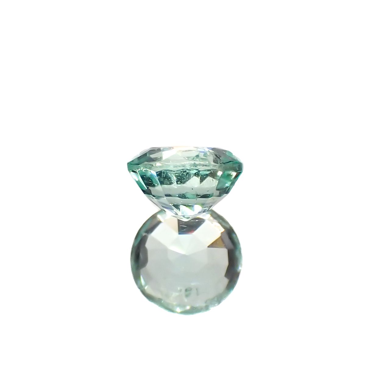 パステルカラーエメラルド コロンビア産 0.28ct[240225943]4.1x4.1mm前後
