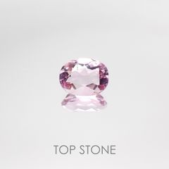 ピンクフローライト ブラジル産 ルース 1.53ct[20084750]8×6.2mm前後