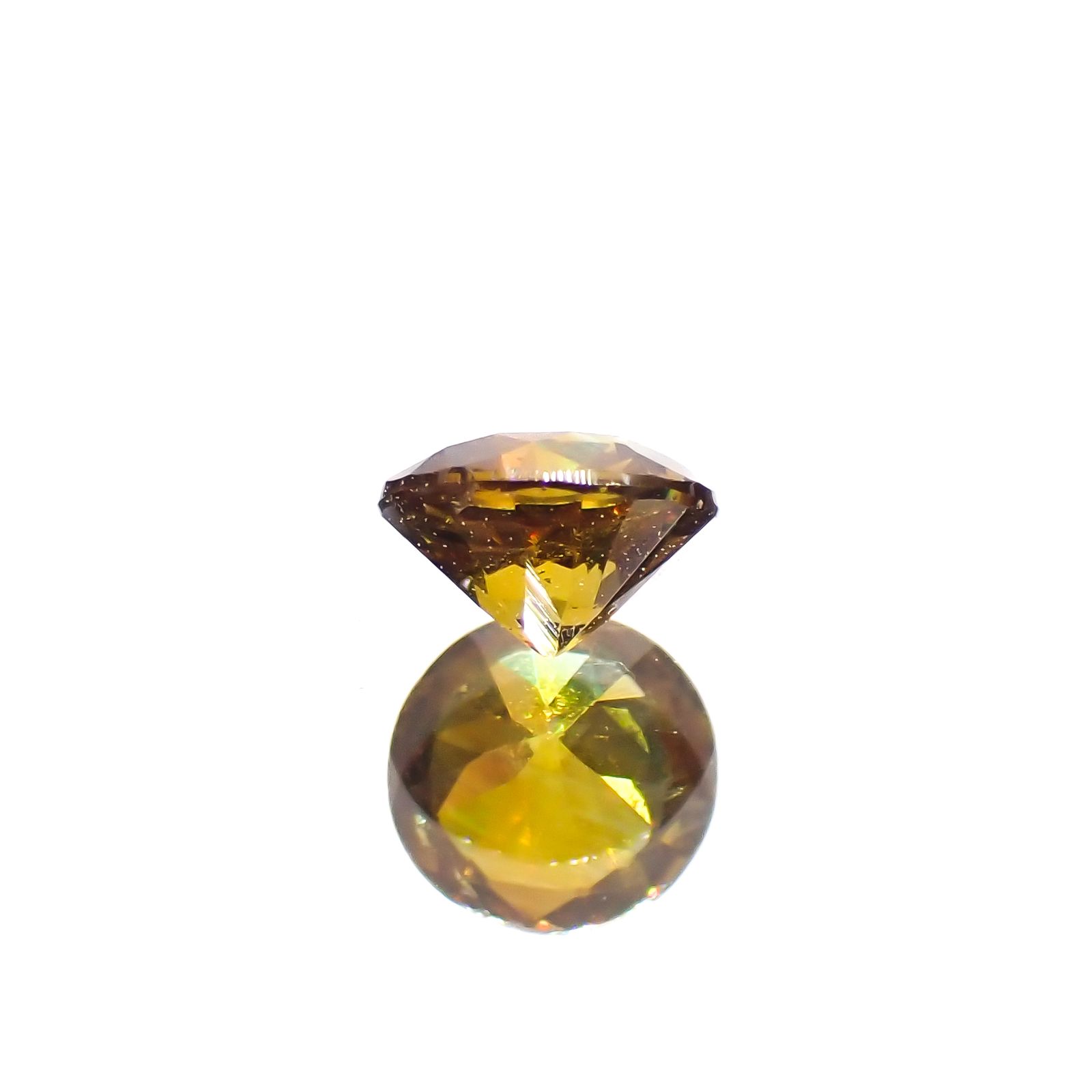 アンドラダイトガーネット(宝石名アンドラダイト・ガーネット)ナミビア共和国産 0.28ct 識別済[230421382]3.9x3.9mm前後