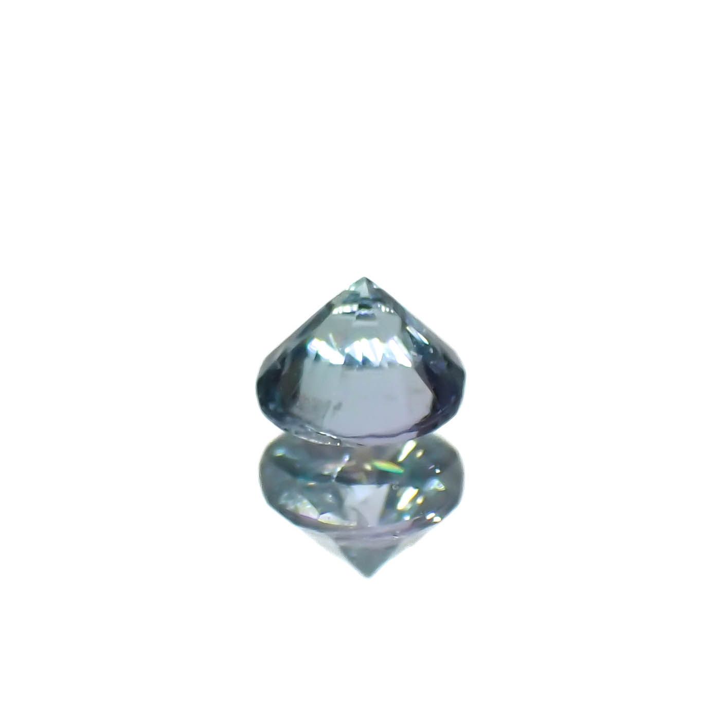 ブルーコーネルピン(宝石名ブルー・コーネルピン)タンザニア産 0.18ct 識別済[240527694]3.5x3.4mm前後
