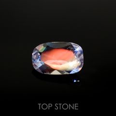 レインボームーンストーン(宝石名ラブラドライト)マダガスカル産 0.51ct 識別済[211113741]6.8x4.3mm前後