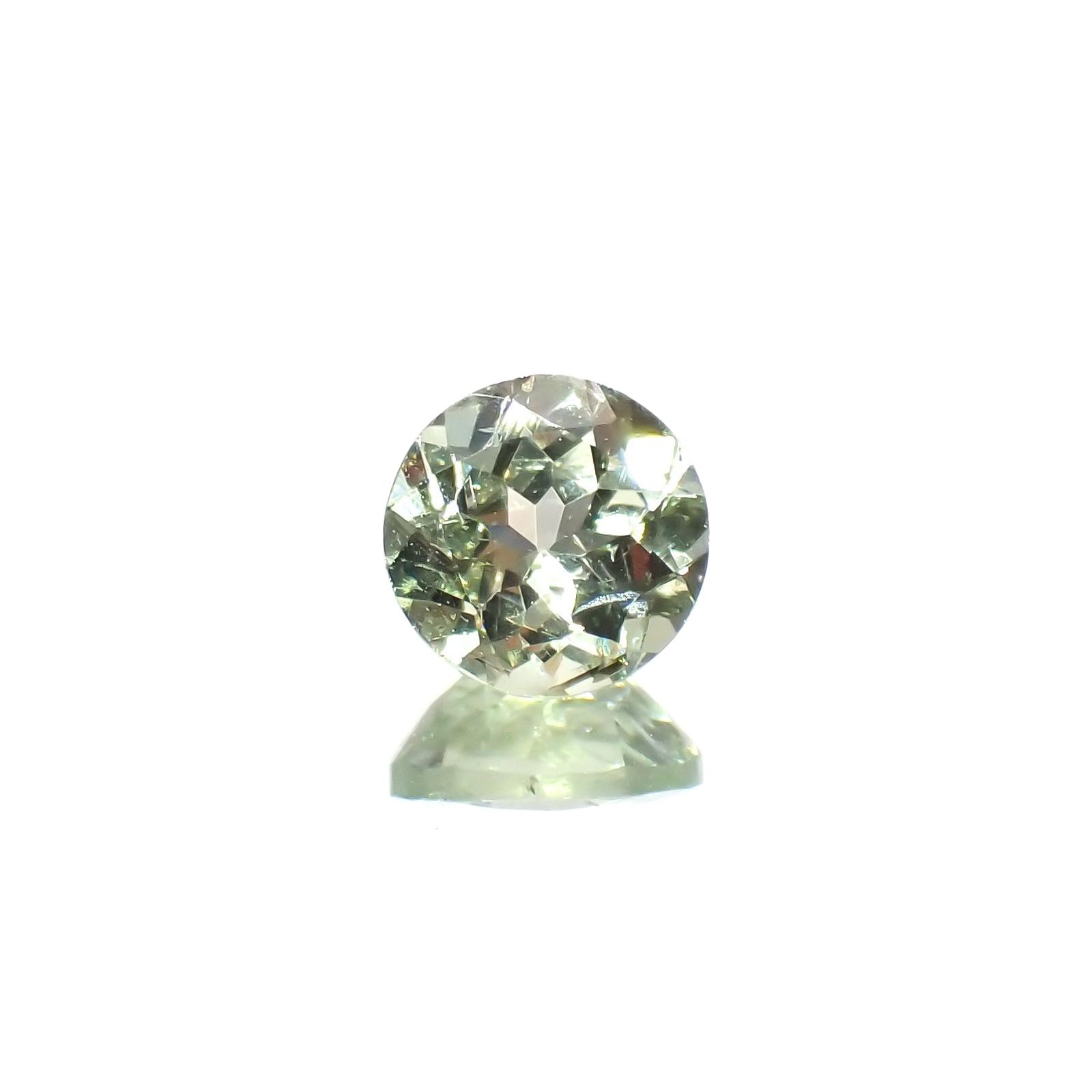 ミントガーネット タンザニア産 0.59ct / 5.2x5.2mm前後 [231023722]