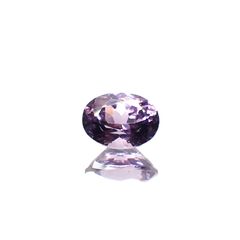 パープルスピネル(宝石名スピネル)ビルマ/マダガスカル産 0.37ct 識別済[241029266]4.9x3.6mm前後