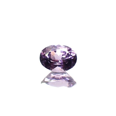 パープルスピネル(宝石名スピネル)ビルマ/マダガスカル産 0.37ct 識別済[241029266]4.9x3.6mm前後