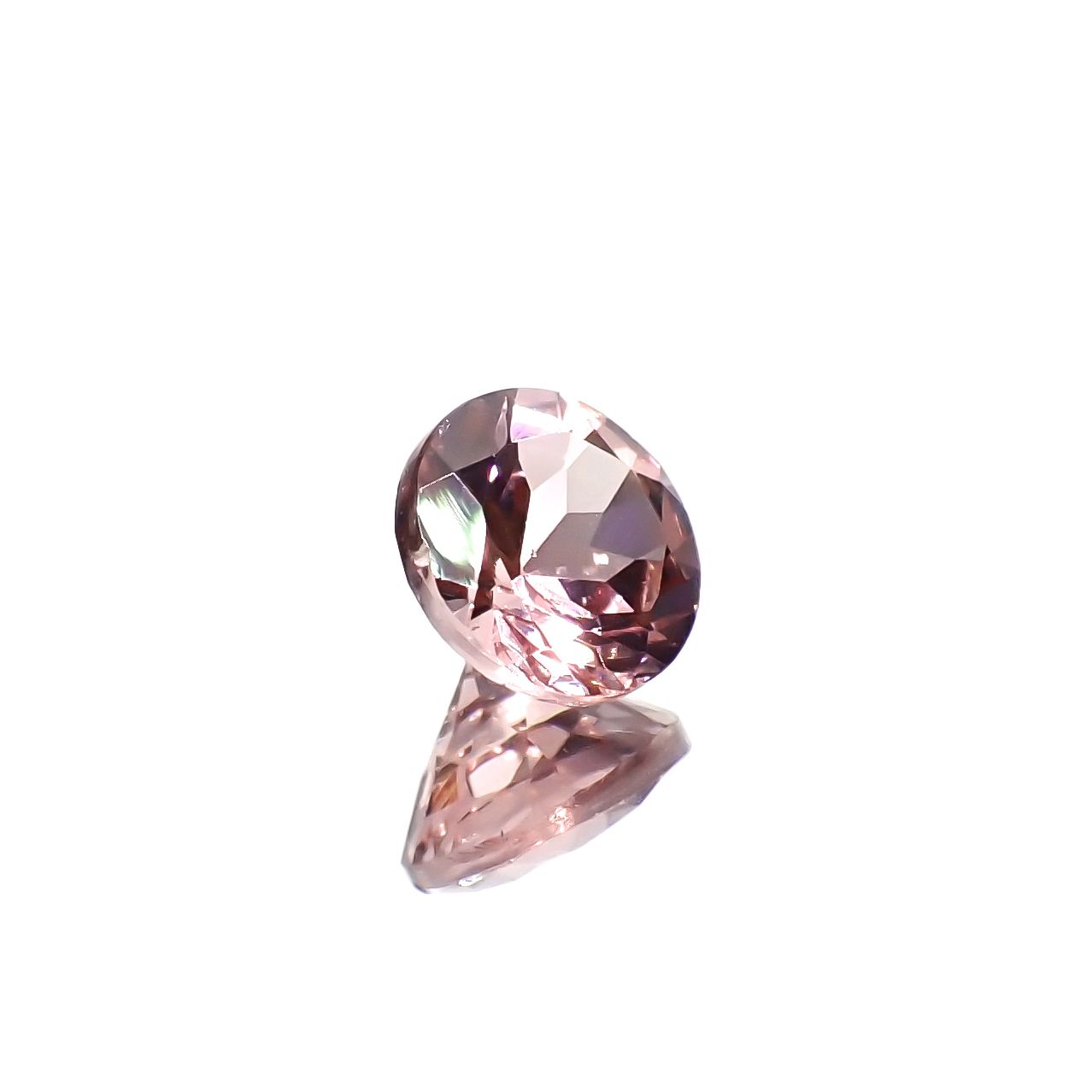カラーシフトマラヤガーネット タンザニア産 1.33ct[231124346]6.5x6.4mm前後