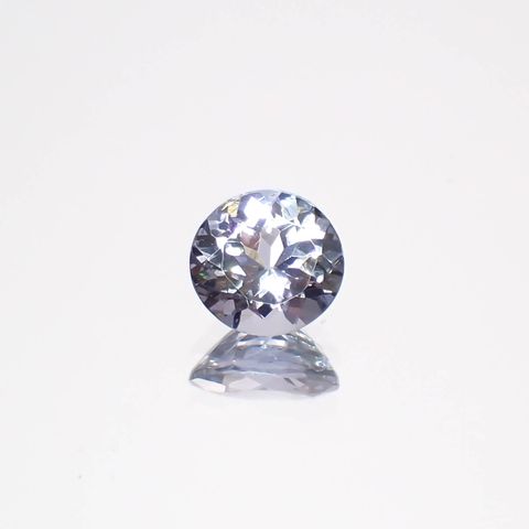 バイカラータンザナイト(宝石名ゾイサイト)タンザニア産 0.44ct 識別済[230421804]4.9x4.8mm前後