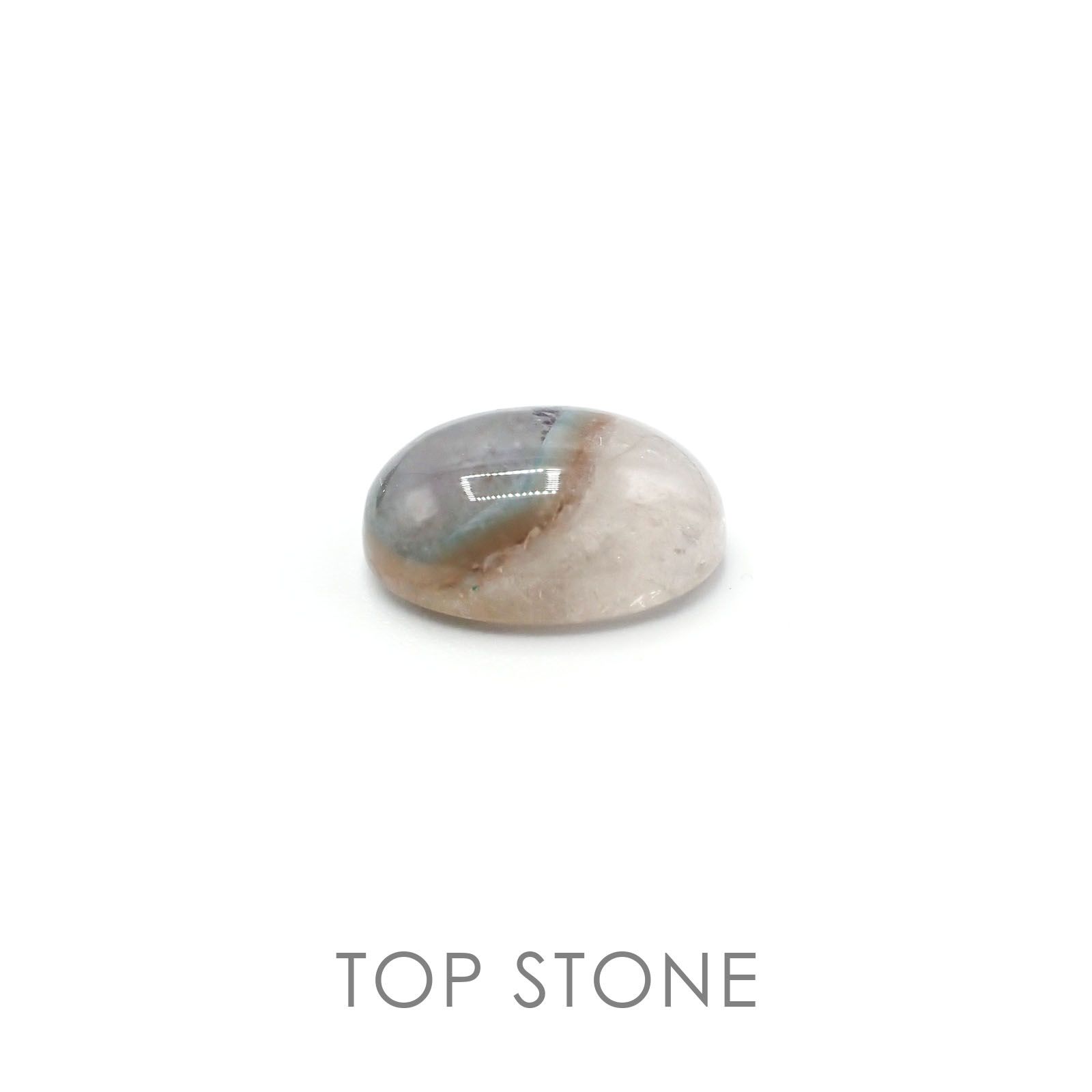 パライバクォーツ ブラジル産 ルース 8.87ct[20095696]15.8×11.9mm前後