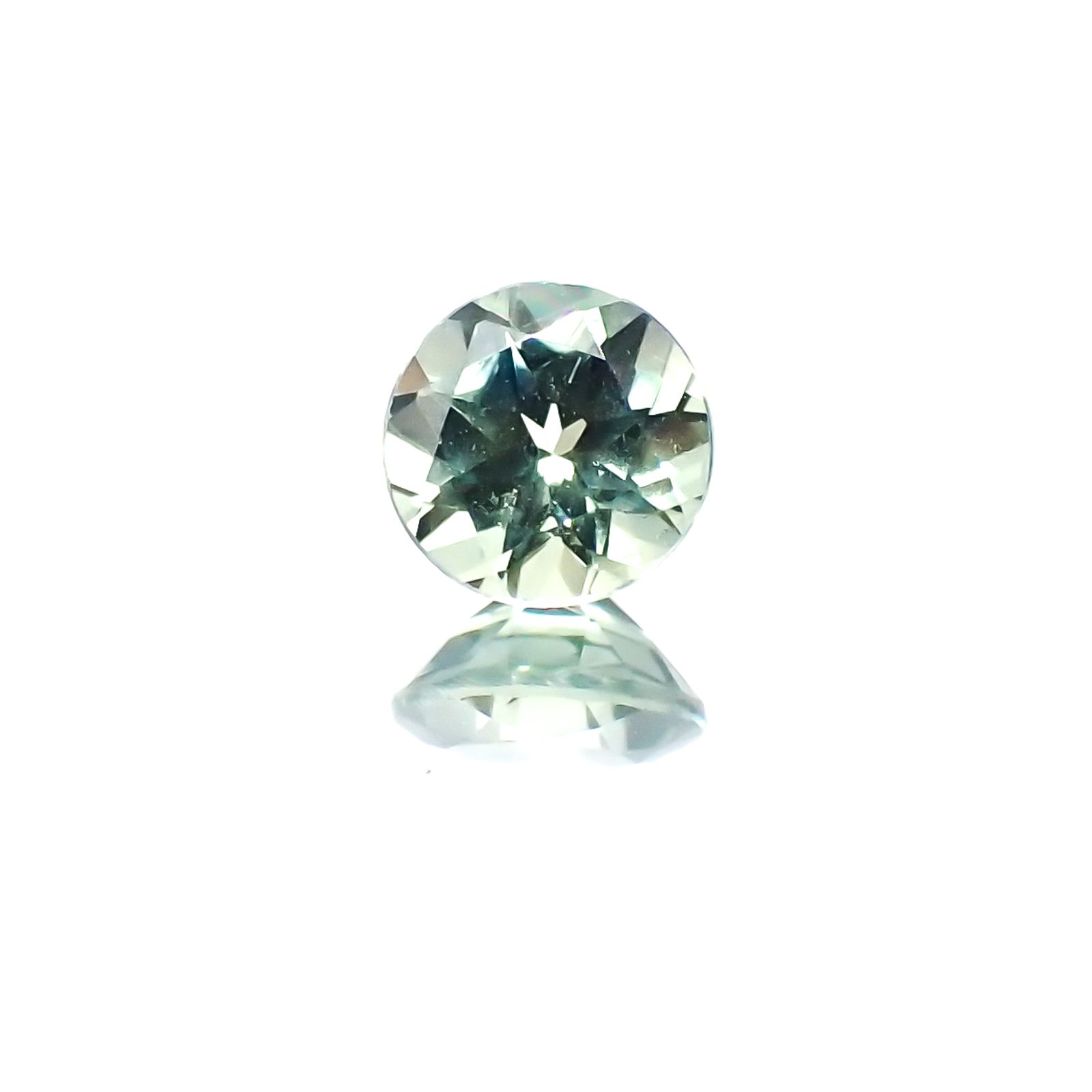 モンタナサファイア アメリカ産 ルース 0.32ct[20117750]4×3.9mm前後