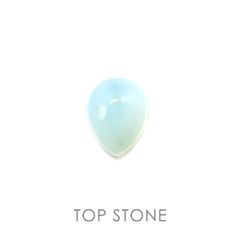 ブルーオパール ペルー産 ルース 0.92ct[20106178]8.8×6.8mm前後