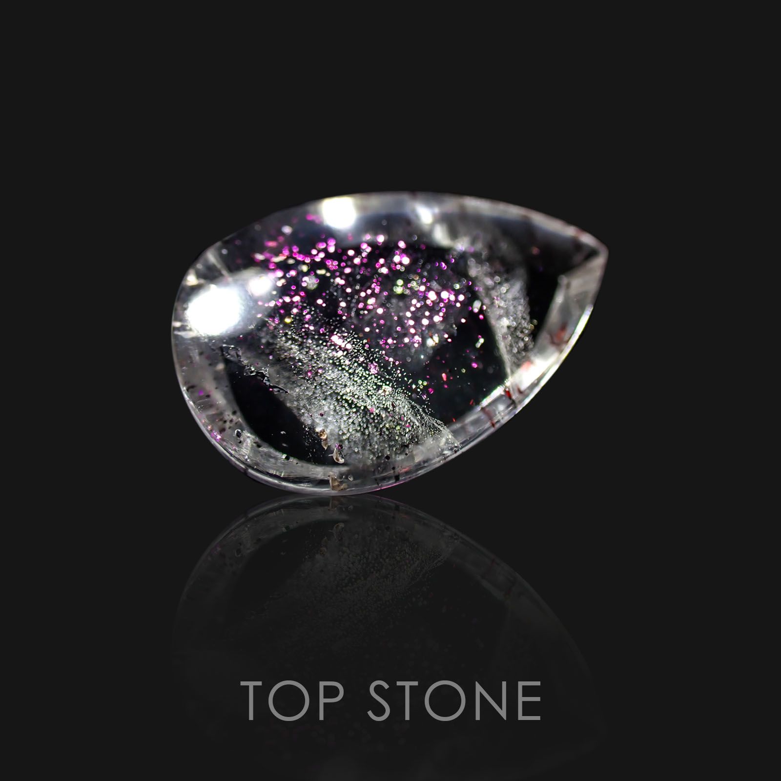 ティンカーベルクォーツ ブラジル産 11.18ct[21018109]20.4×14mm前後