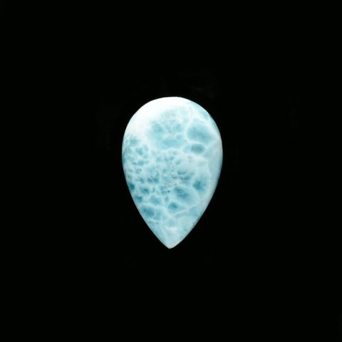 ラリマー(宝石名ブルー・ペクトライト) ドミニカ共和国産 32.09ct 識別済[210712099]28.9×19.2mm前後