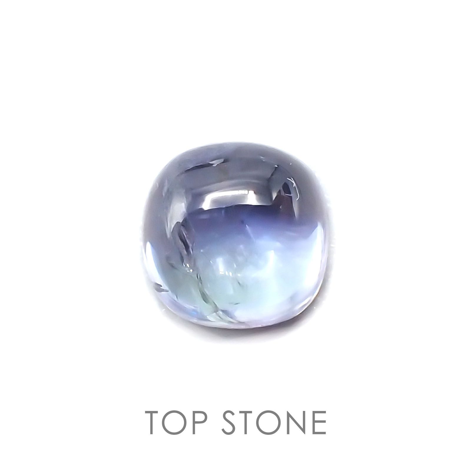 バイカラータンザナイト(ゾイサイト) 非加熱 タンザニア産 ルース 1.43ct[21018531]6.3×6.3mm前後