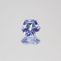 ◇ヘキサゴンカット◇サファイアSA(宝石名サファイア) マダガスカル産 0.29ct 識別済[210611056]3.5×3.5mm前後