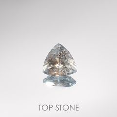 アベンチュリンアクアマリン(宝石名アクアマリン) ナイジェリア産 2.07ct 識別済[210712986]8.9×9.1mm前後