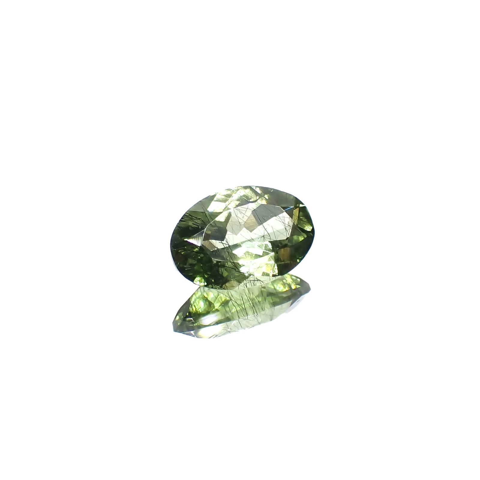 ルドウィジャイトインペリドット パキスタン産 1.60ct[230321239]9.4x6.3mm前後