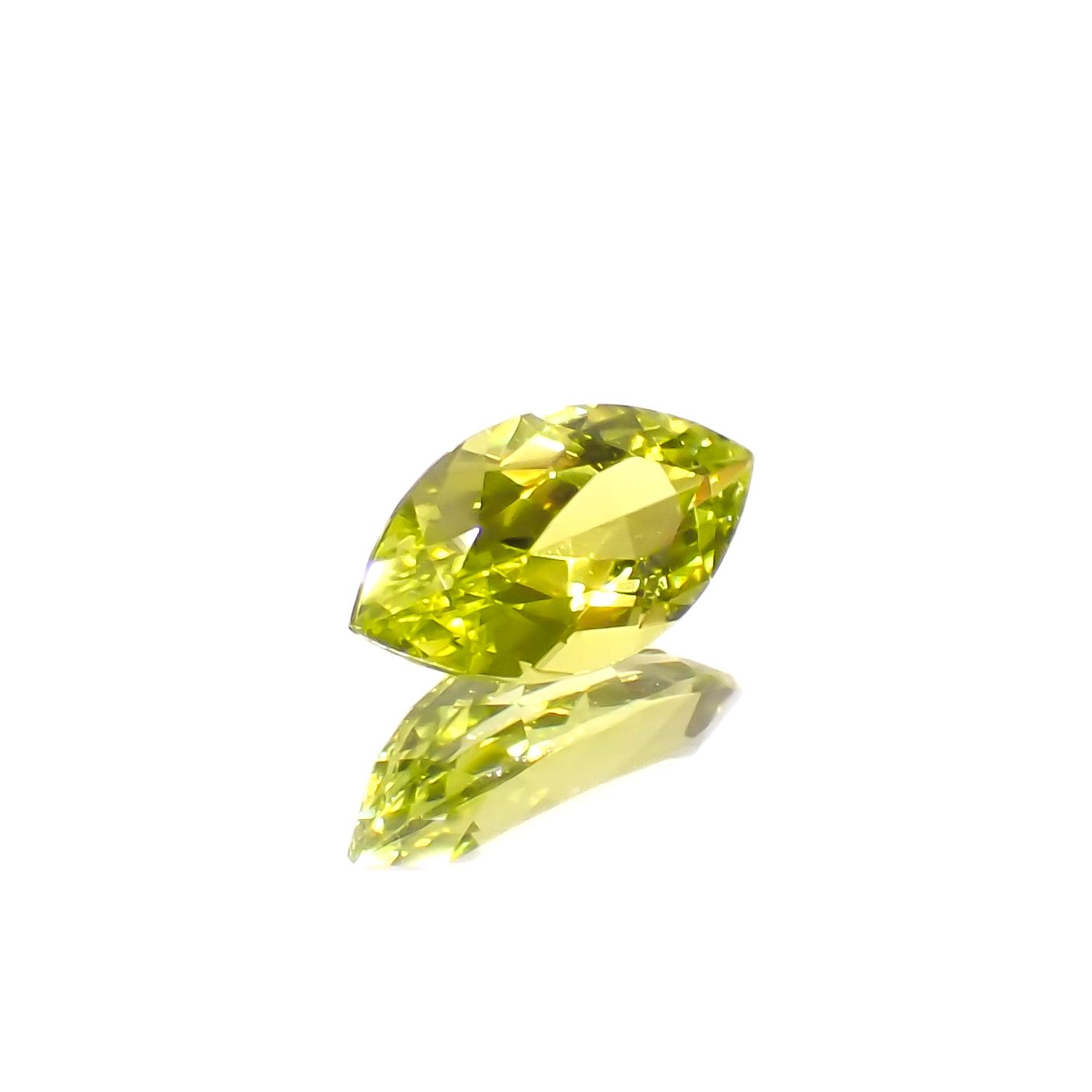 カナリートルマリン ザンビア・カナリー鉱山産 0.72ct[230823136]9x4.5mm前後
