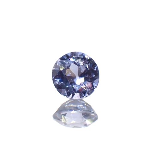 コバルトブルースピネル(宝石名ブルー・スピネル)タンザニア産 0.240ct ソ付(日独)[230622543]3.66x3.74mm前後