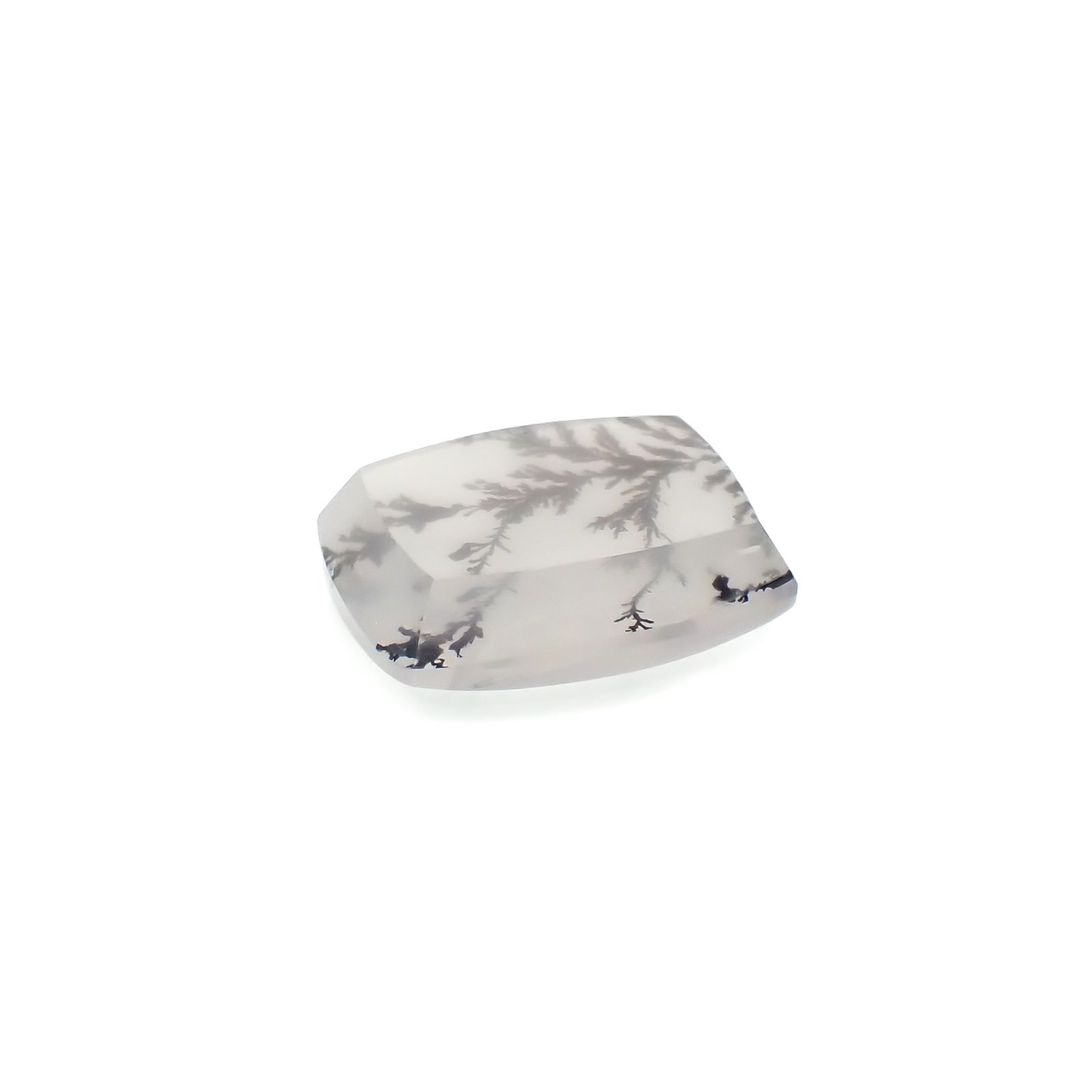 デンドリチッククォーツ ブラジル産 5.18ct[230823246]13.5x10.6mm前後