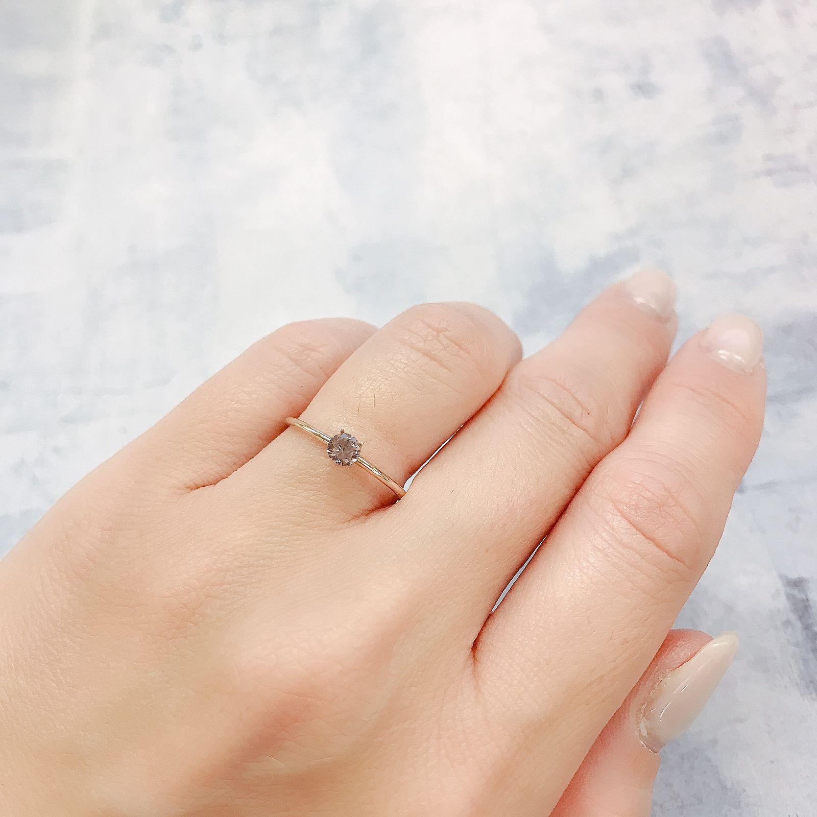 カラーシフトマラヤガーネット(宝石名ガーネット)タンザニア産 0.23ct 識別済[220515836]3.6x3.6mm前後