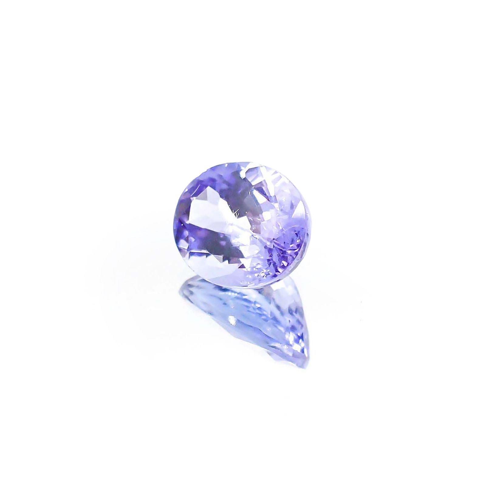 タンザナイト(宝石名タンザナイト)タンザニア産 識別済 1.74ct / 8.5x6.5mm前後 [230723006]