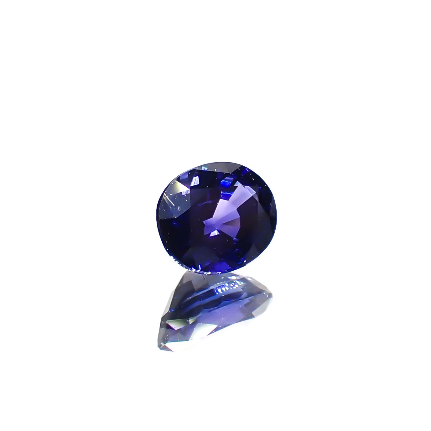 サファイア(宝石名サファイア)タンザニア/マダガスカル産 0.44ct 識別済[241029191]4.8x3.9mm前後