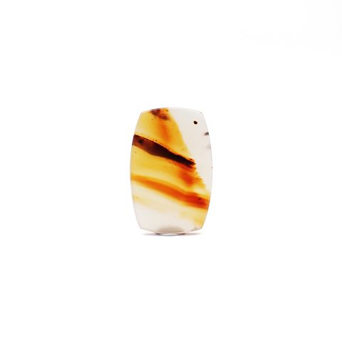 モンタナアゲート アメリカ・モンタナ州産 11.88ct / 25.8x16.9mm前後 [260832759]
