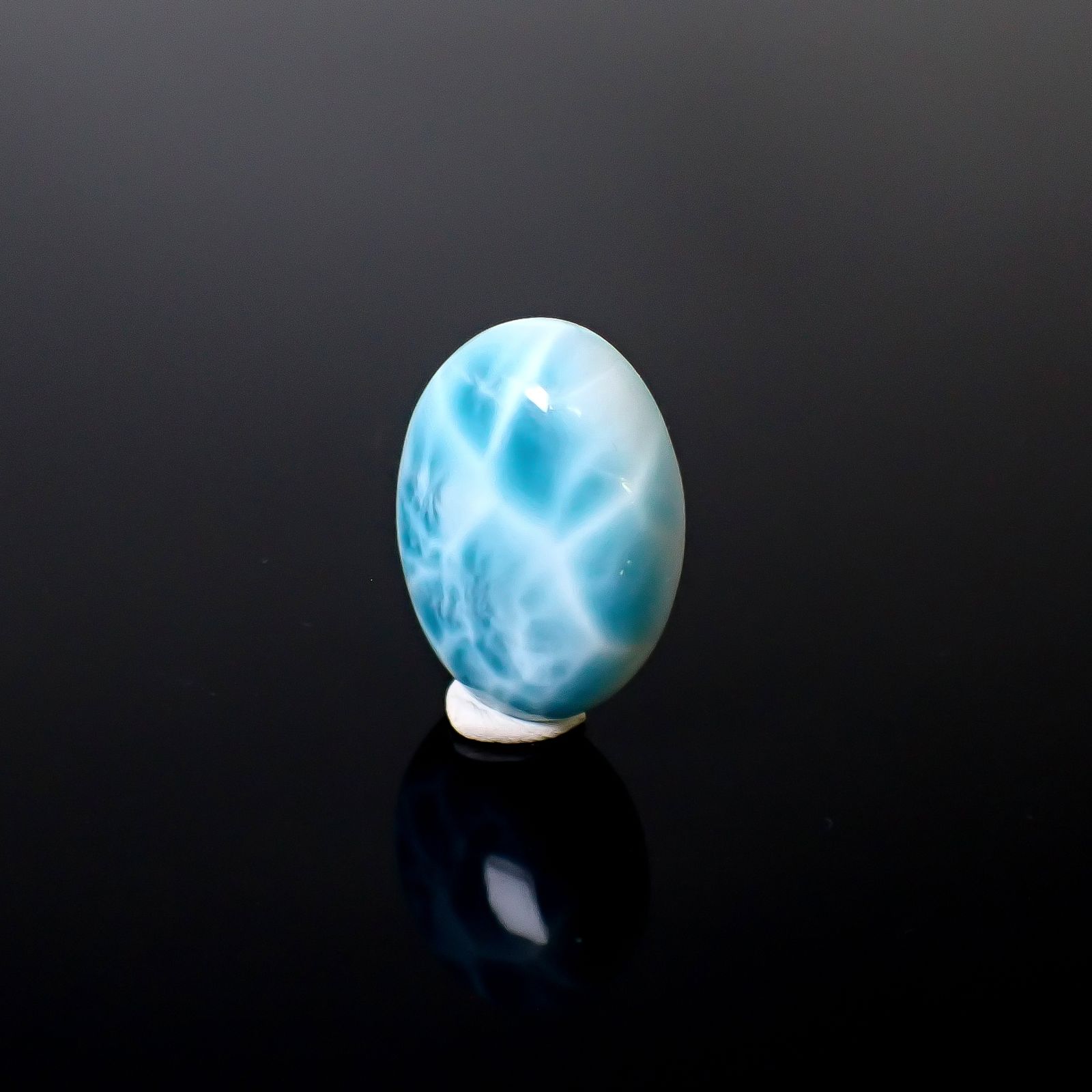 ラリマー ドミニカ共和国産 43.44ct [250630544]28.3x20.3mm前後