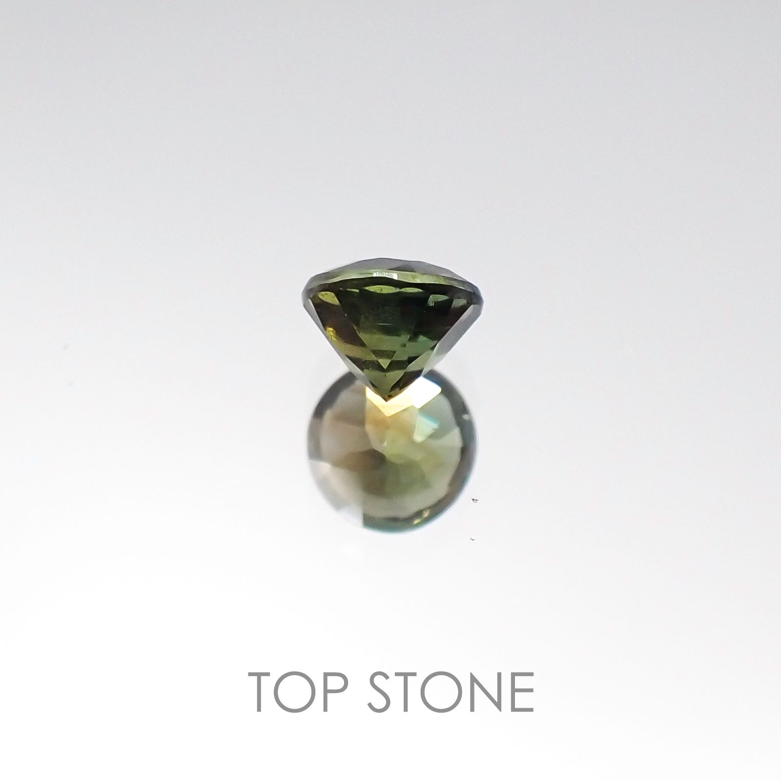 ゴールドシーンサファイア(宝石名シーン・サファイア)ケニア産 0.37ct 識別済[220717174]4x4mm前後