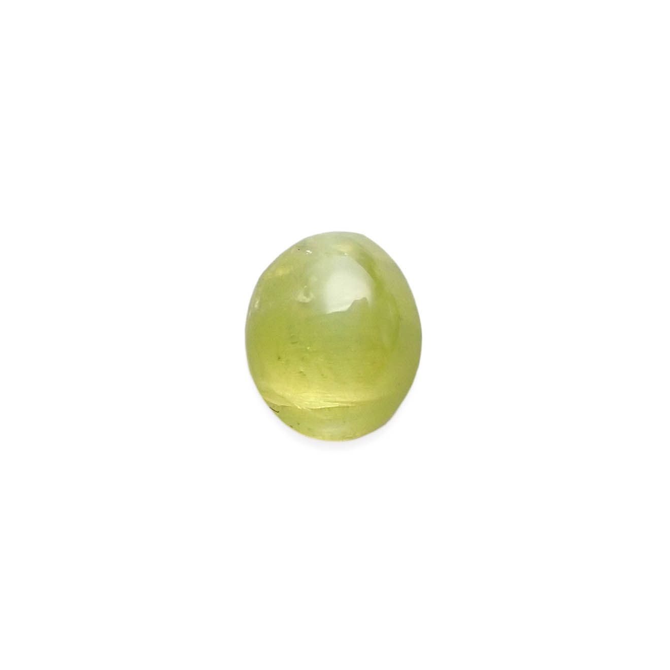 クリソベリルキャッツアイ スリランカ産 0.55ct[230119798]5.1x4.3mm前後
