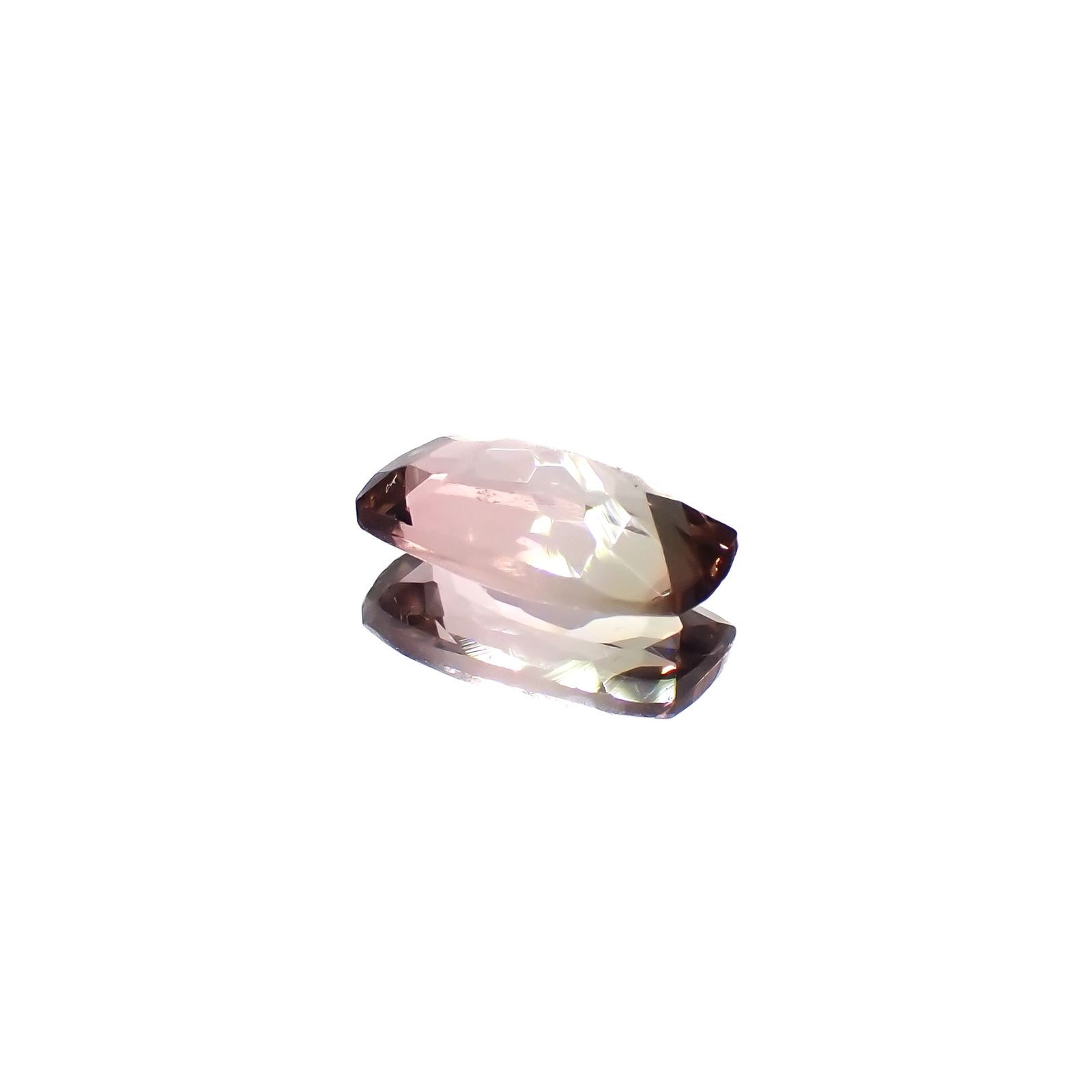 バイカラートルマリン コンゴ産 1.09ct[231224494]9x4.9mm前後