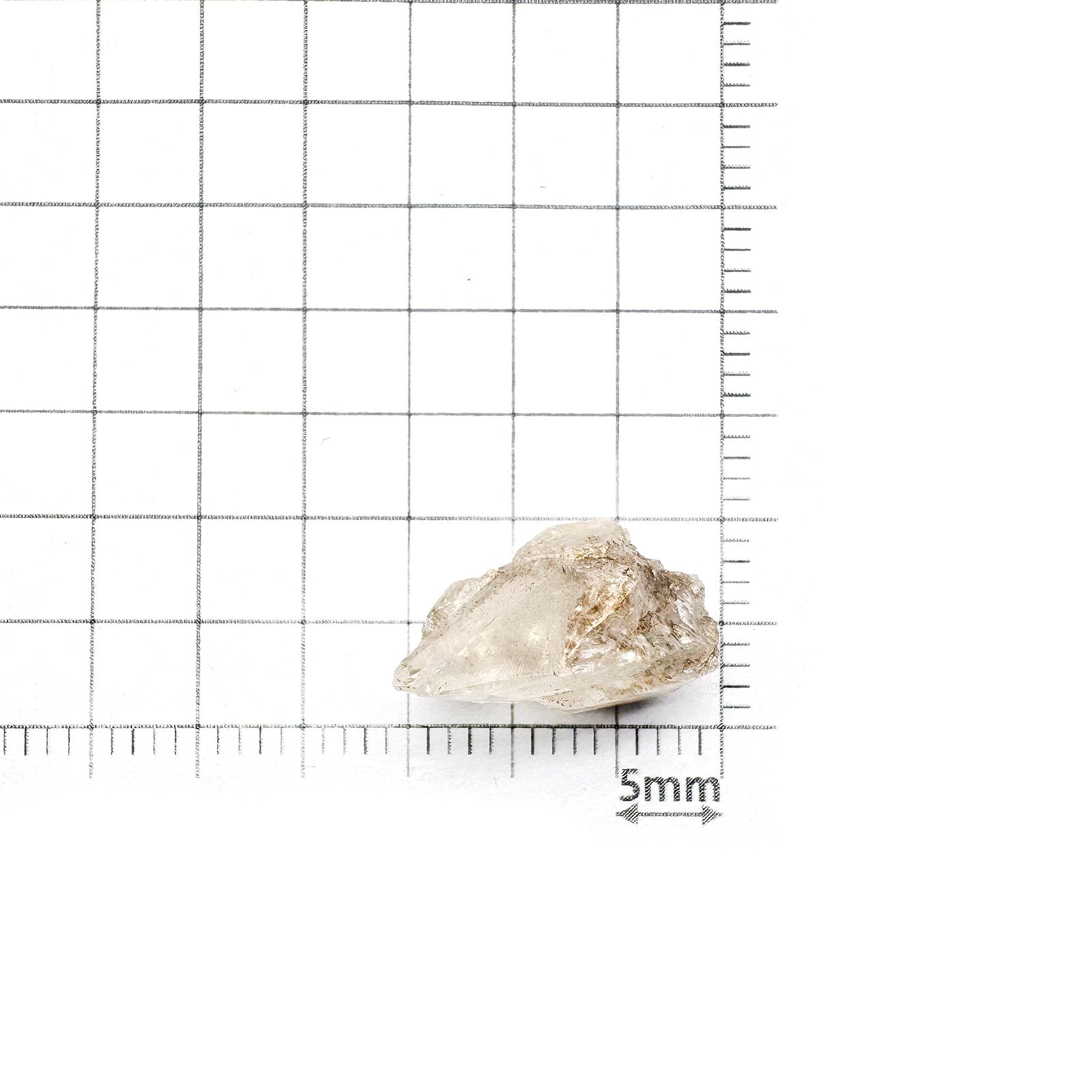 フェナカイト 原石 ウクライナ産 5.69ct[240326810]14.3x9mm前後